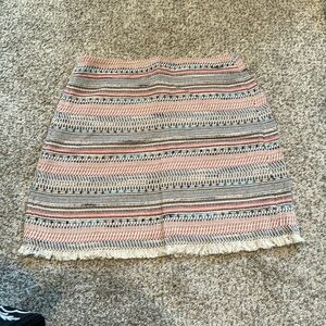 Loft Striped Skirt